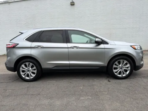 Silver 2020 Ford Edge Titanium for sale in Madison, NC