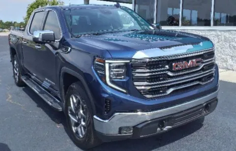 Blue 2023 GMC Sierra 1500 SLT for sale in Madison, NC