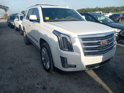 White 2019 Cadillac Escalade Platinum Edition for sale in Madison, NC