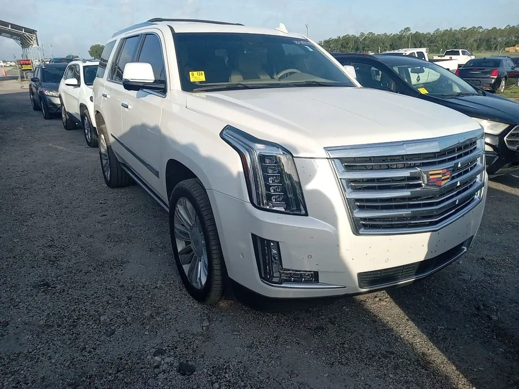 White 2019 Cadillac Escalade Platinum Edition for sale in Madison, NC