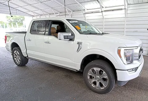 White 2021 Ford F-150 Platinum for sale in Madison, NC