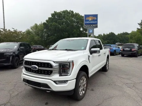 White 2021 Ford F-150 Platinum for sale in Madison, NC