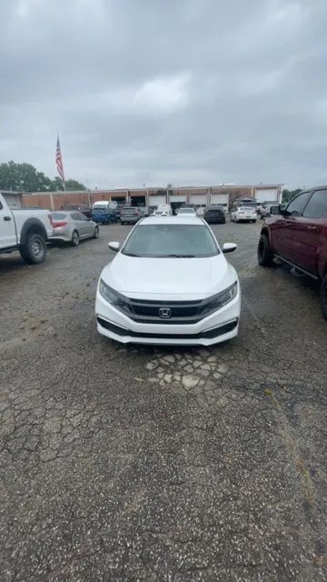 Black 2019 Honda Civic LX for sale in Madison, NC