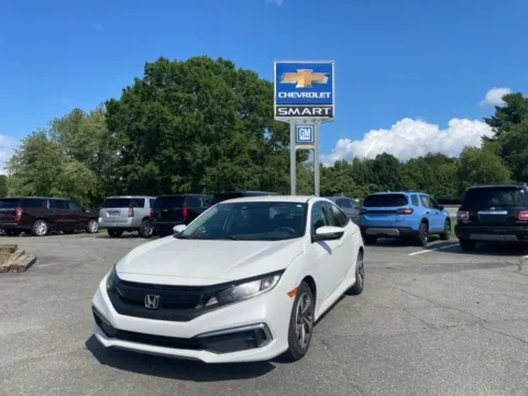 Black 2019 Honda Civic LX for sale in Madison, NC