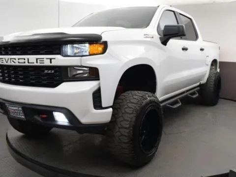 White 2019 Chevrolet Silverado 1500 Custom for sale in Madison, NC