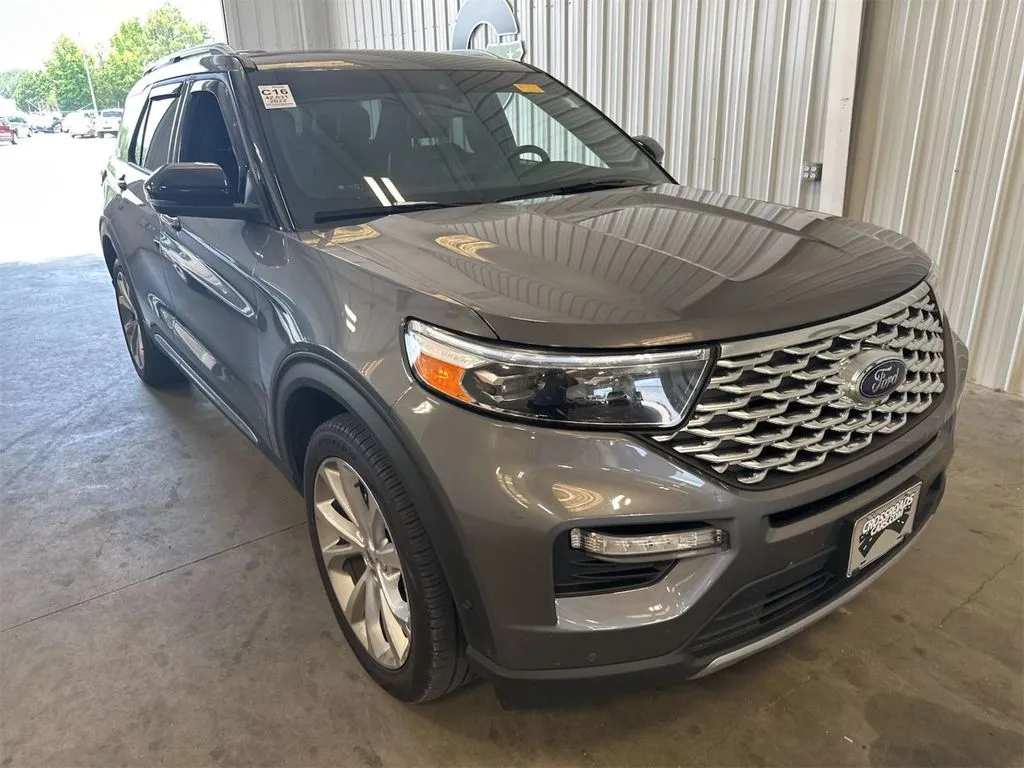Gray 2022 Ford Explorer Platinum for sale in Madison, NC