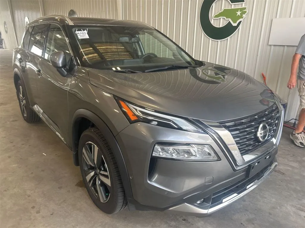 Gray 2021 Nissan Rogue Platinum for sale in Madison, NC