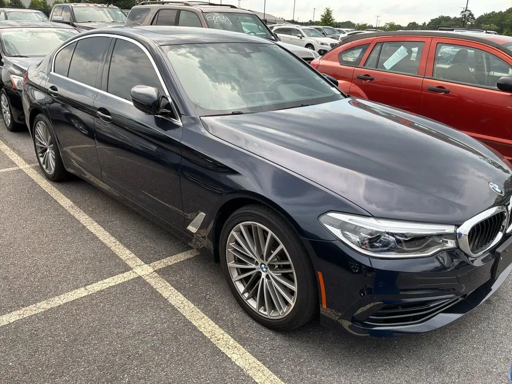 Blue 2020 BMW 5 Series 540i xDrive for sale in Madison, NC
