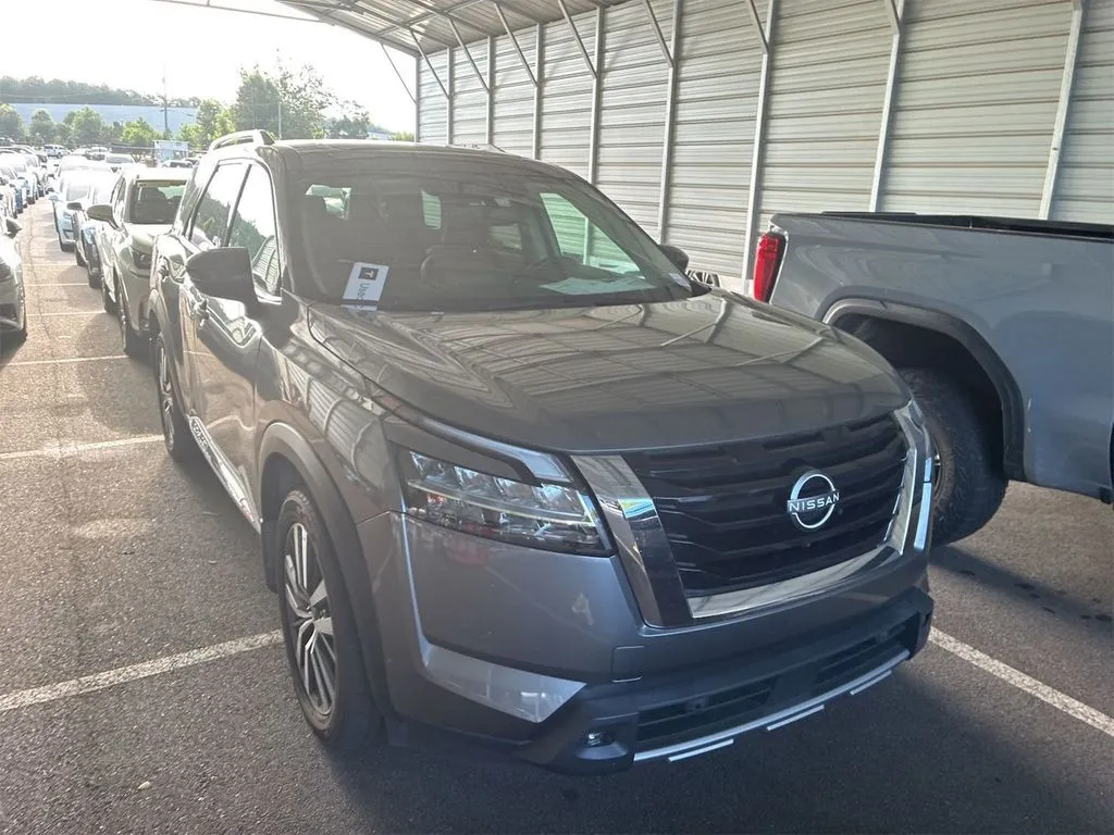 Gray 2022 Nissan Pathfinder Platinum for sale in Madison, NC