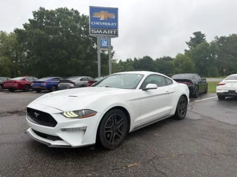 White 2019 Ford Mustang EcoBoost for sale in Madison, NC