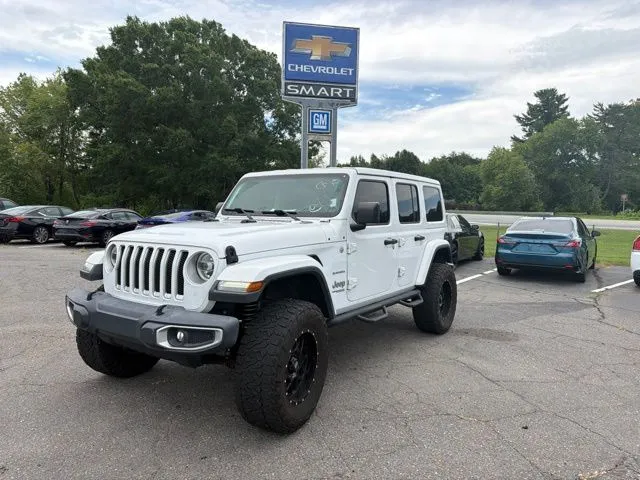 White 2018 Jeep Wrangler Unlimited Sahara for sale in Madison, NC