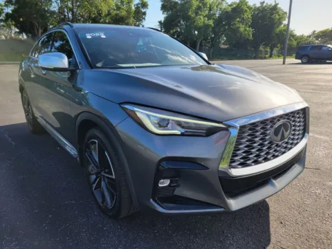 Gray 2022 INFINITI QX55 LUXE for sale in Madison, NC