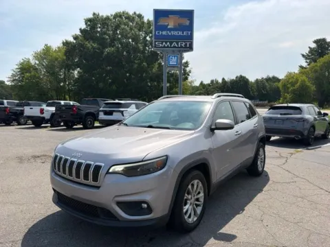 Silver 2019 Jeep Cherokee Latitude for sale in Madison, NC