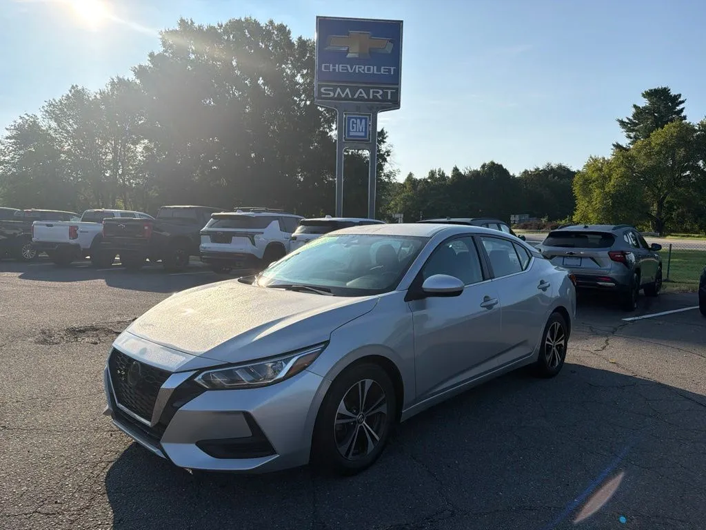 Silver 2023 Nissan Sentra SV for sale in Madison, NC