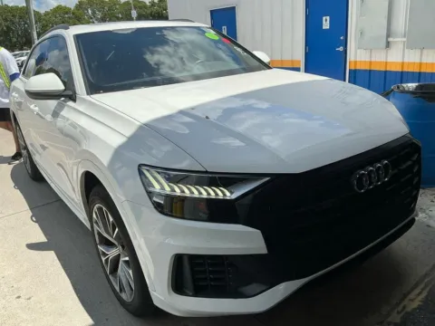 White 2023 Audi Q8 55 Premium for sale in Madison, NC