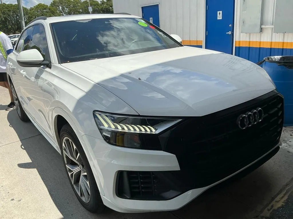 White 2023 Audi Q8 55 Premium for sale in Madison, NC