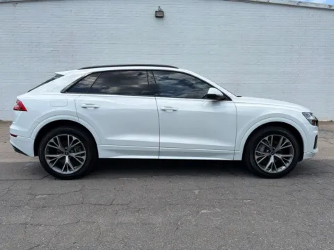 White 2023 Audi Q8 55 Premium for sale in Madison, NC
