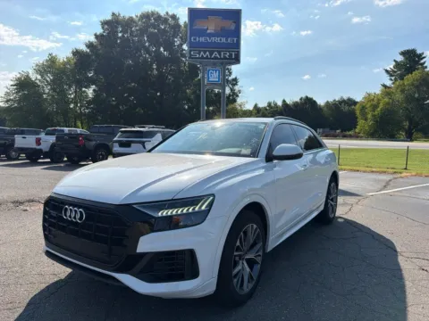 White 2023 Audi Q8 55 Premium for sale in Madison, NC