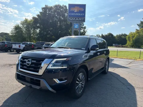 Blue 2023 Nissan Armada SL for sale in Madison, NC