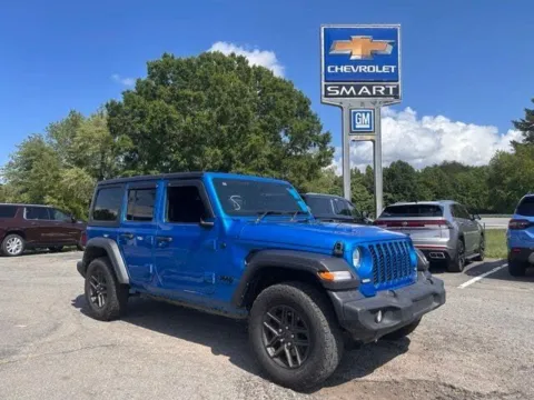 Blue 2024 Jeep Wrangler Sport RHD for sale in Madison, NC