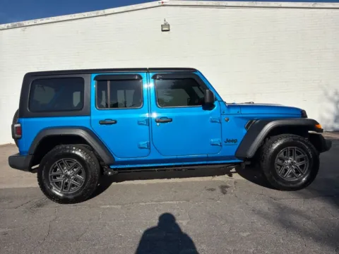Blue 2024 Jeep Wrangler Sport RHD for sale in Madison, NC