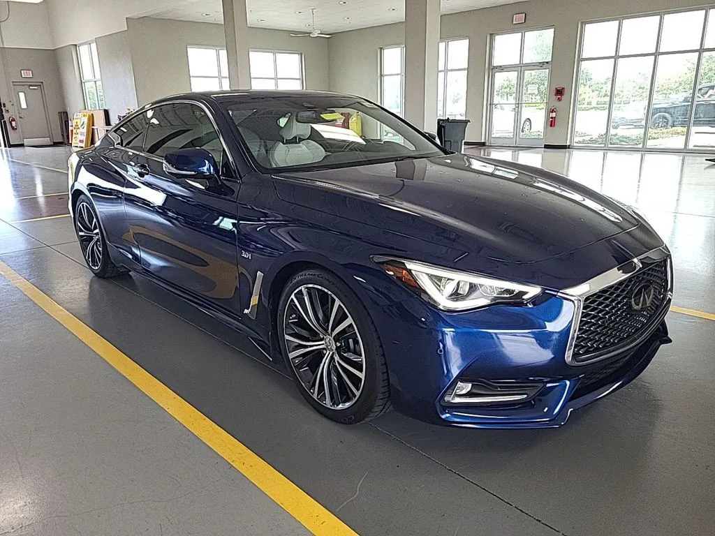 Blue 2019 INFINITI Q60 3.0t LUXE for sale in Madison, NC
