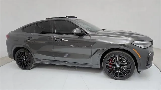 Gray 2021 BMW X6 M50i for sale in Madison, NC