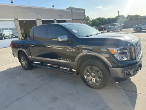 Black 2019 Nissan Titan Platinum Reserve for sale in Madison, NC