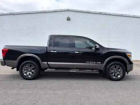 Black 2019 Nissan Titan Platinum Reserve for sale in Madison, NC