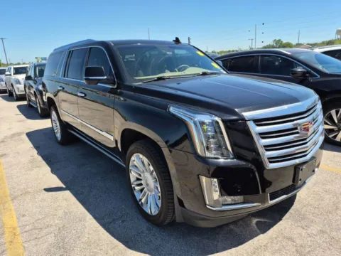 Black 2019 Cadillac Escalade ESV Platinum Edition for sale in Madison, NC