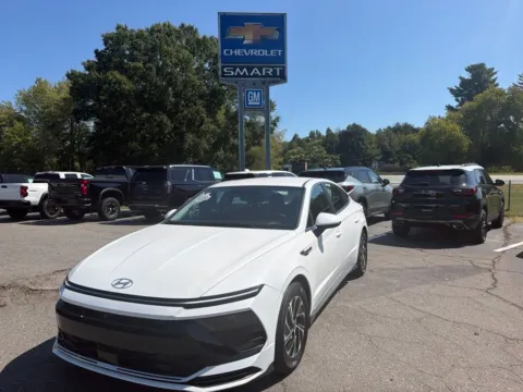White 2026 Hyundai Sonata Hybrid Blue for sale in Madison, NC