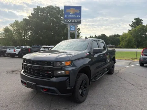 Gray 2021 Chevrolet Silverado 1500 Custom Trail Boss for sale in Madison, NC