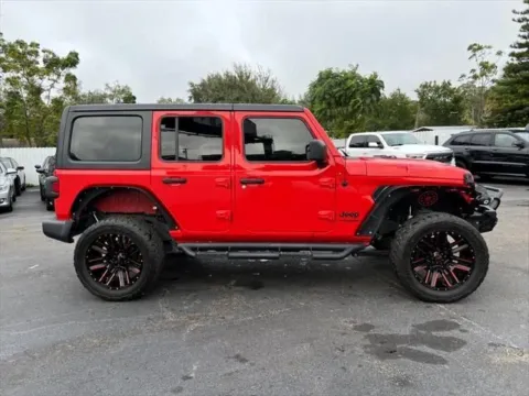Red 2021 Jeep Wrangler Unlimited Willys for sale in Madison, NC