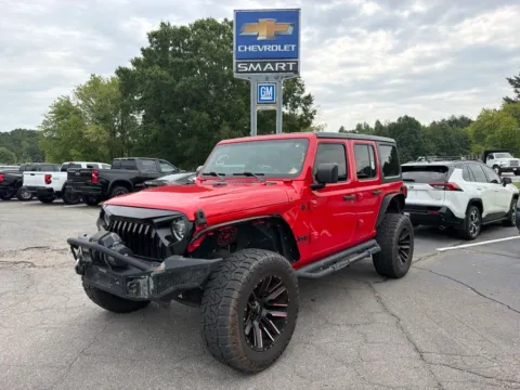 Red 2021 Jeep Wrangler Unlimited Willys for sale in Madison, NC