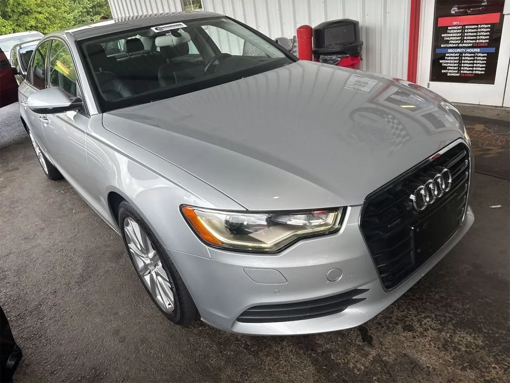 Silver 2014 Audi A6 3.0 TDI Premium Plus for sale in Madison, NC