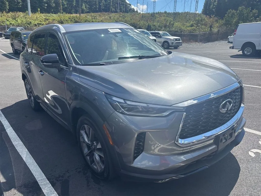 Gray 2023 INFINITI QX60 LUXE for sale in Madison, NC