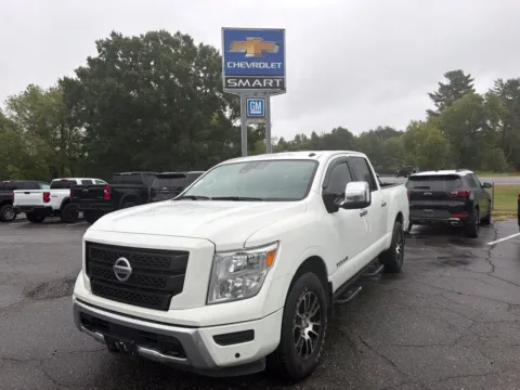 White 2021 Nissan Titan SV for sale in Madison, NC