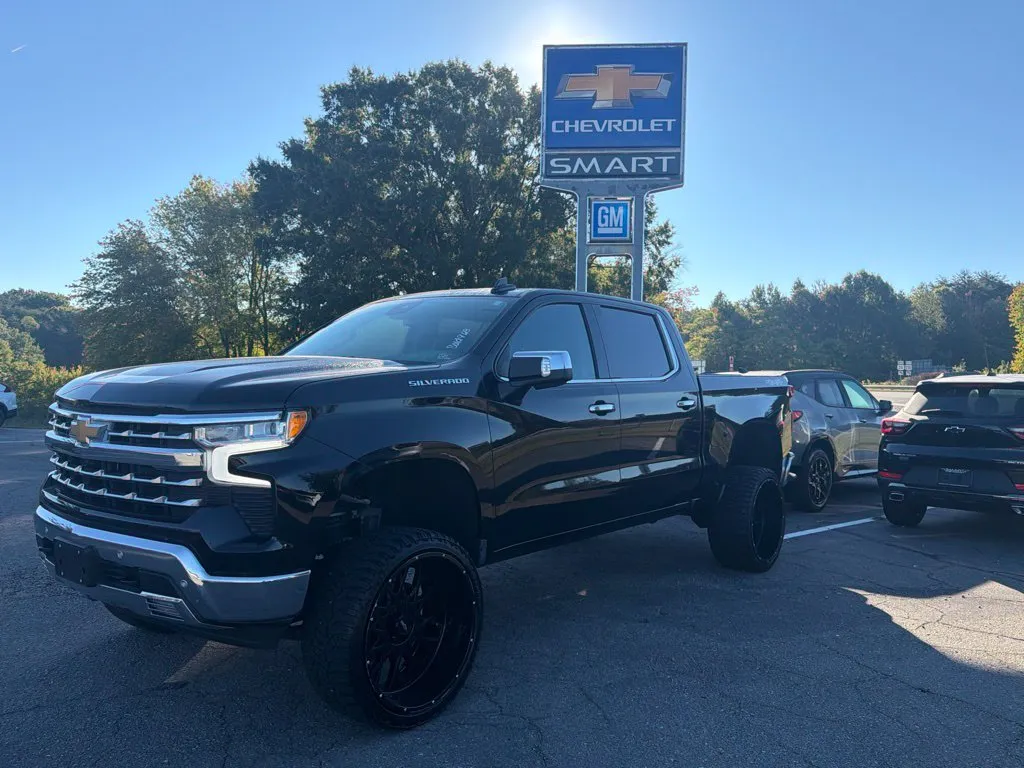 Black 2024 Chevrolet Silverado 1500 LTZ for sale in Madison, NC