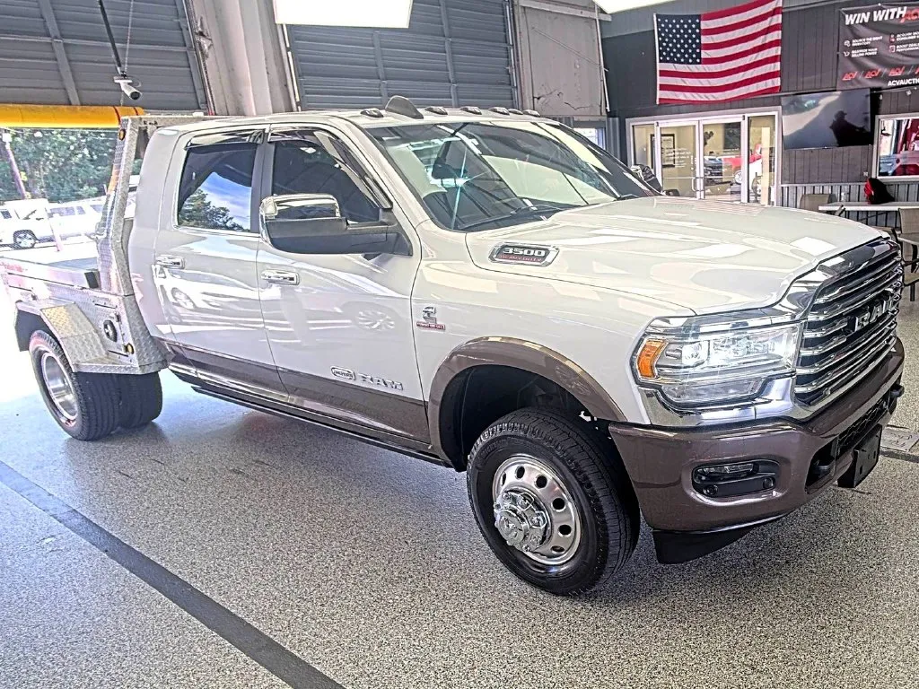 White 2019 Ram 3500 Laramie Longhorn for sale in Madison, NC