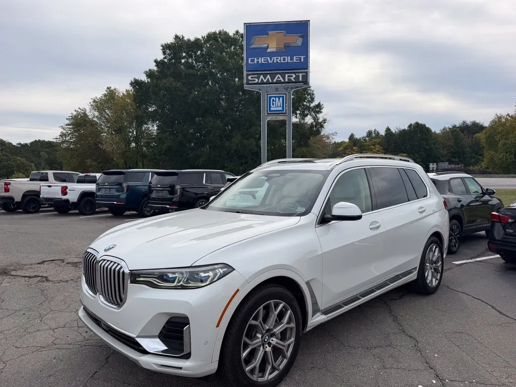 White 2019 BMW X7 xDrive50i for sale in Madison, NC