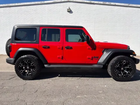 Red 2021 Jeep Wrangler Unlimited Sport S for sale in Madison, NC