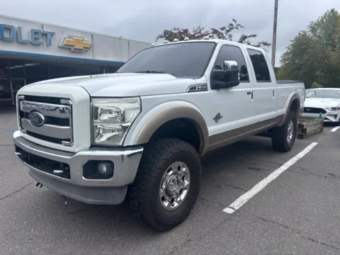 White 2014 Ford F-250SD Lariat for sale in Madison, NC