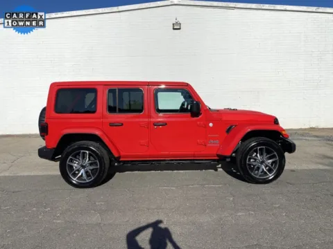 Red 2024 Jeep Wrangler Sahara 4xe for sale in Madison, NC
