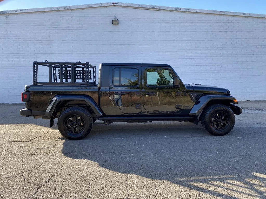 Black 2021 Jeep Gladiator Willys for sale in Madison, NC