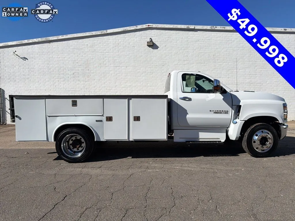 White 2021 Chevrolet Silverado 4500HD Work Truck for sale in Madison, NC