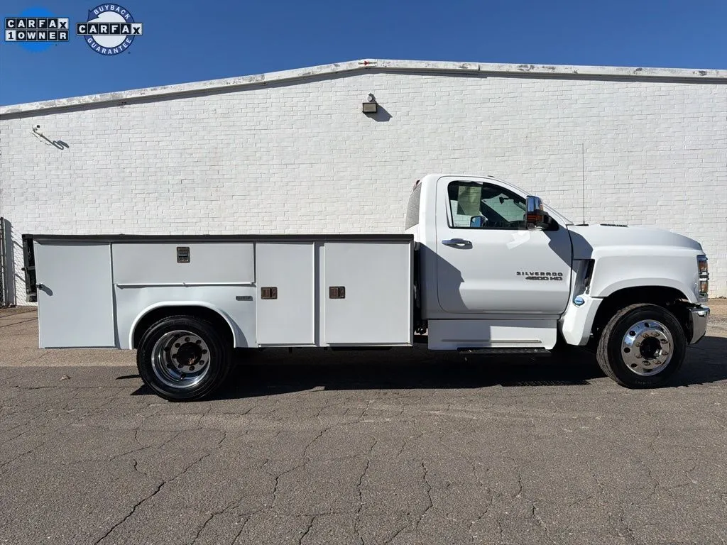 White 2021 Chevrolet Silverado 4500HD Work Truck for sale in Madison, NC