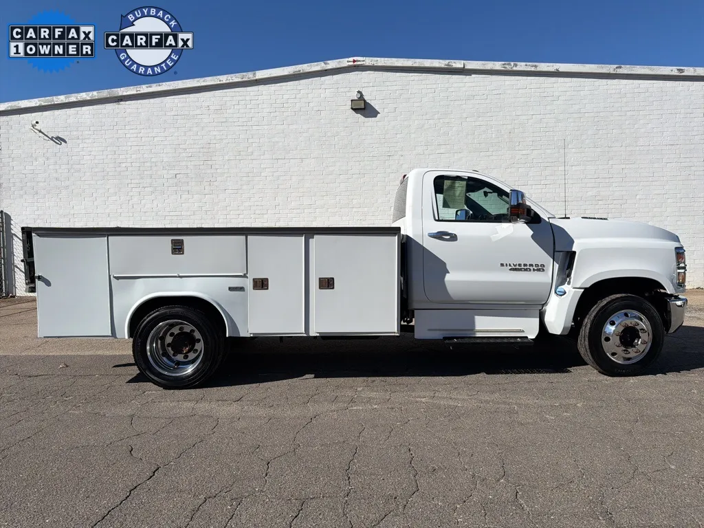 White 2021 Chevrolet Silverado 4500HD Work Truck for sale in Madison, NC