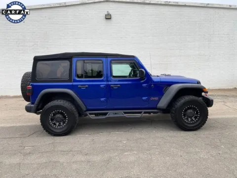 Blue 2020 Jeep Wrangler Unlimited Rubicon for sale in Madison, NC