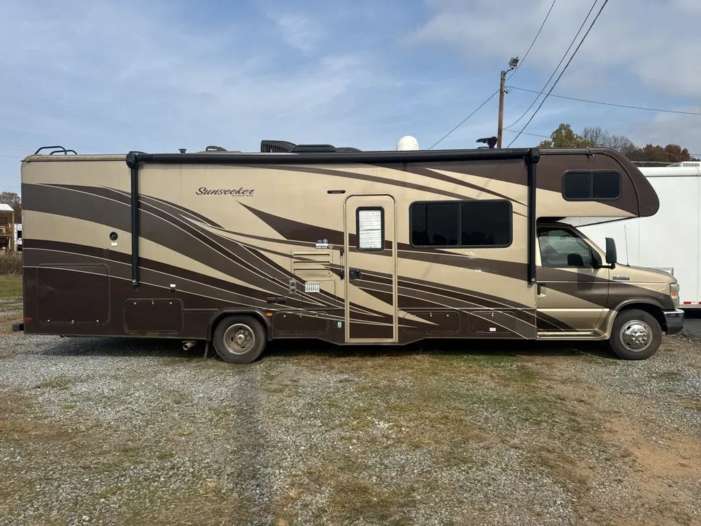 White 2017 Forest River Sunseeker 3050S for sale in Madison, NC