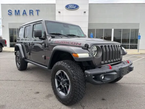 Gray 2019 Jeep Wrangler Unlimited Rubicon for sale in South Boston, VA